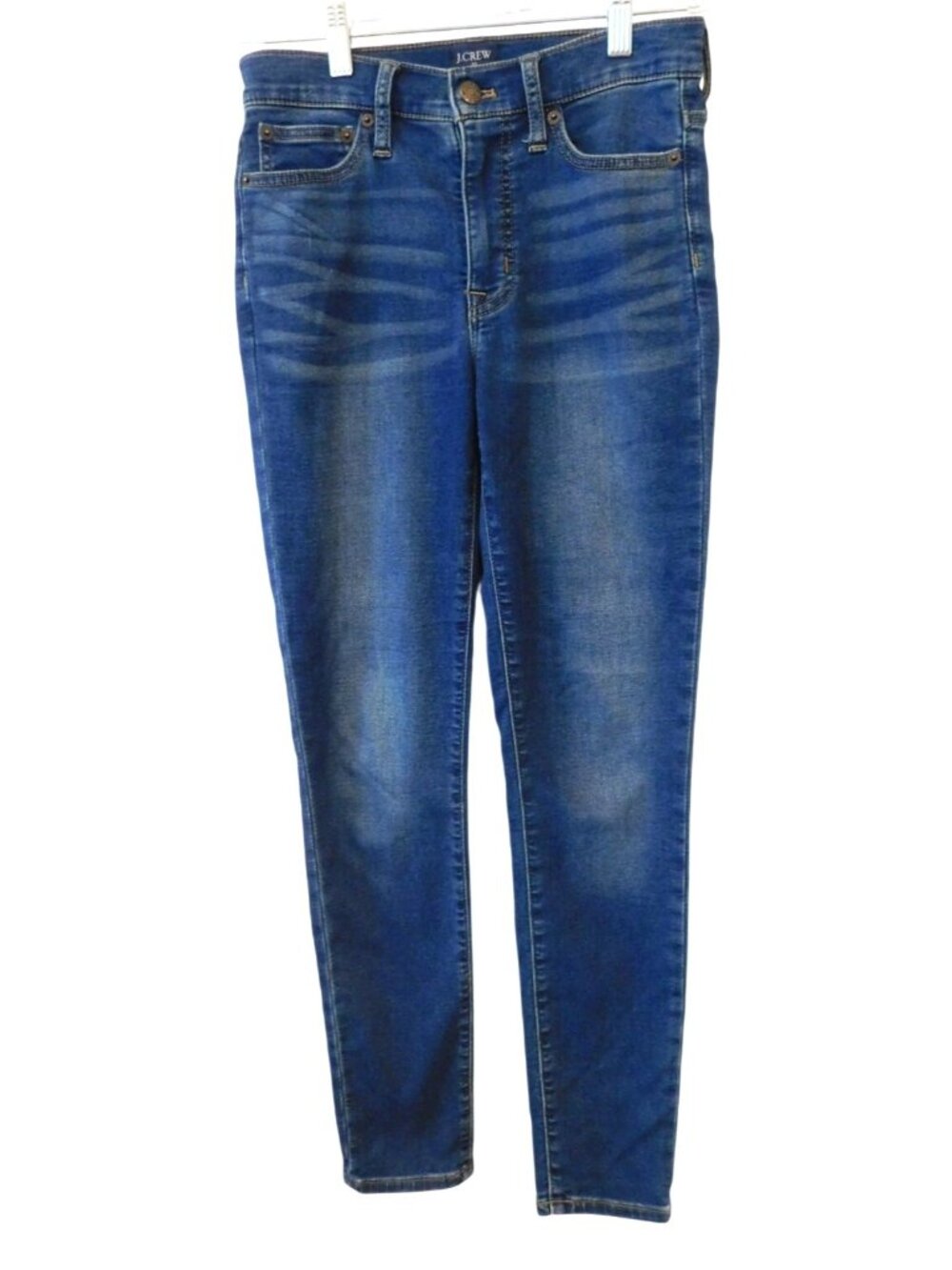 J.Crew High Rise Skinny Jeans Sz 25 Denim Classic Y2K Casual Chic Minimalist
